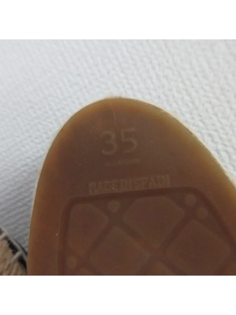 Chanel CC Logo Mesh Espadrilles Shoes 35 Black